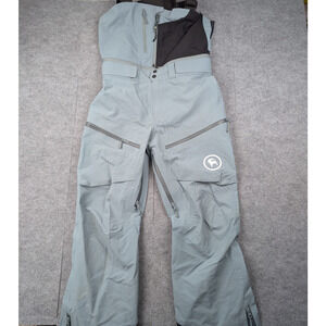 Backcountry Cottonwoods Bib Womens Small Gore Tex Ski Snow Pant Convertable